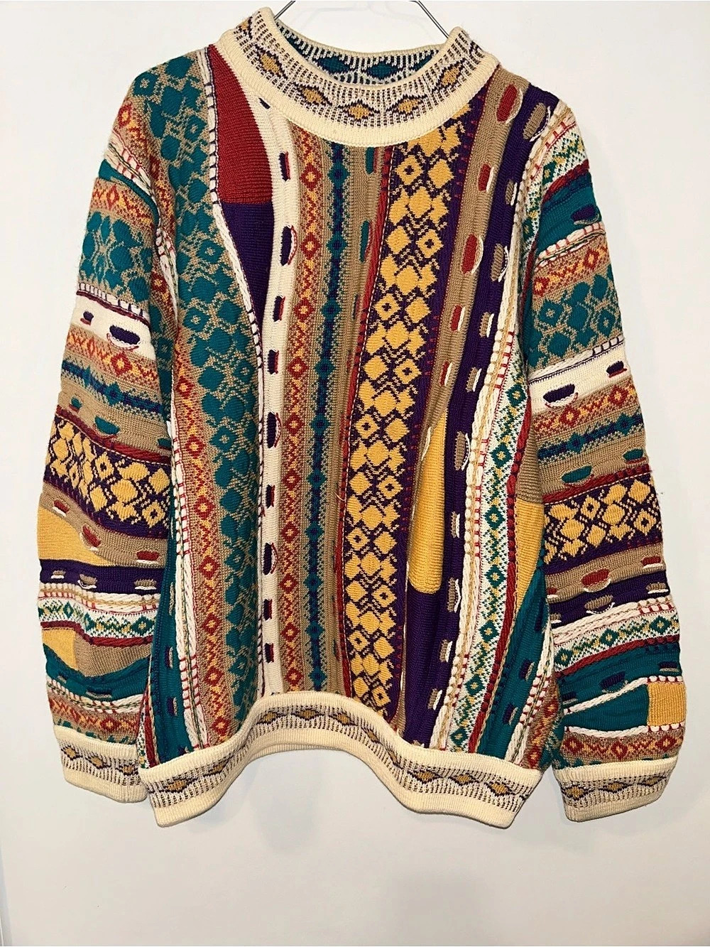 COOGI Vintage 90s Pure New Wool Size Medium Like New